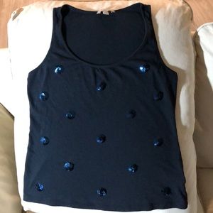 Banana Republic Navy Tank Top